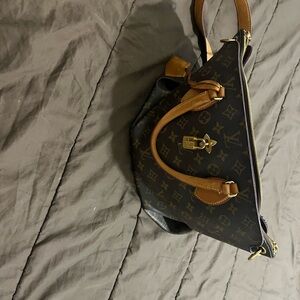 Louis Vuitton Monogram Flower Zipped Tote MM